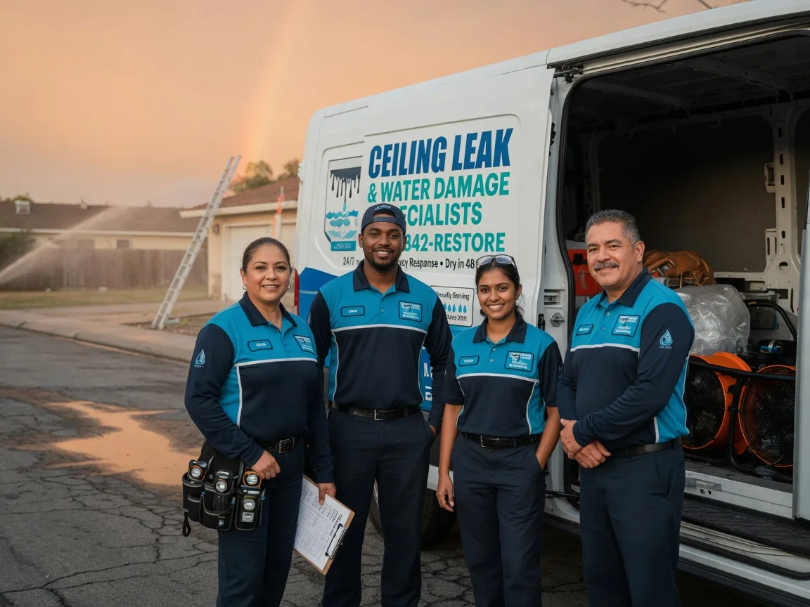 Ceiling Leak Cleanup company in Albert, OK